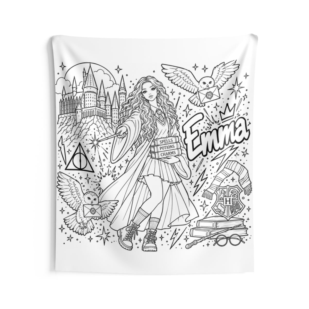 Custom Indoor Wall Tapestry with Your Design