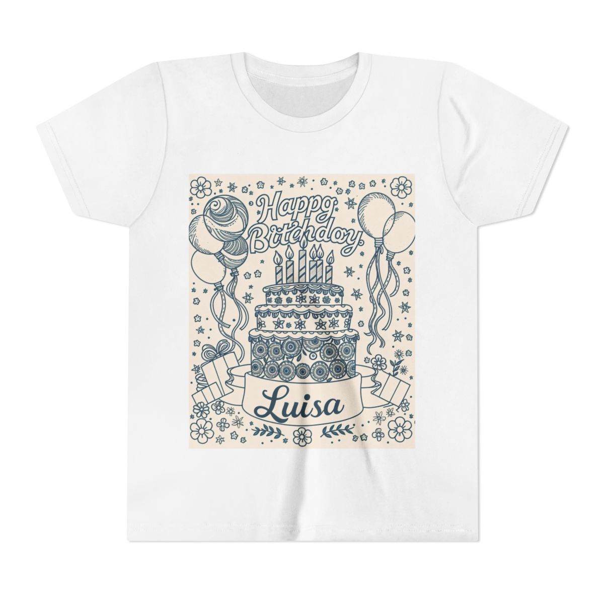Custom Kids T-Shirt Coloring Kit with 10 Fabric Markers