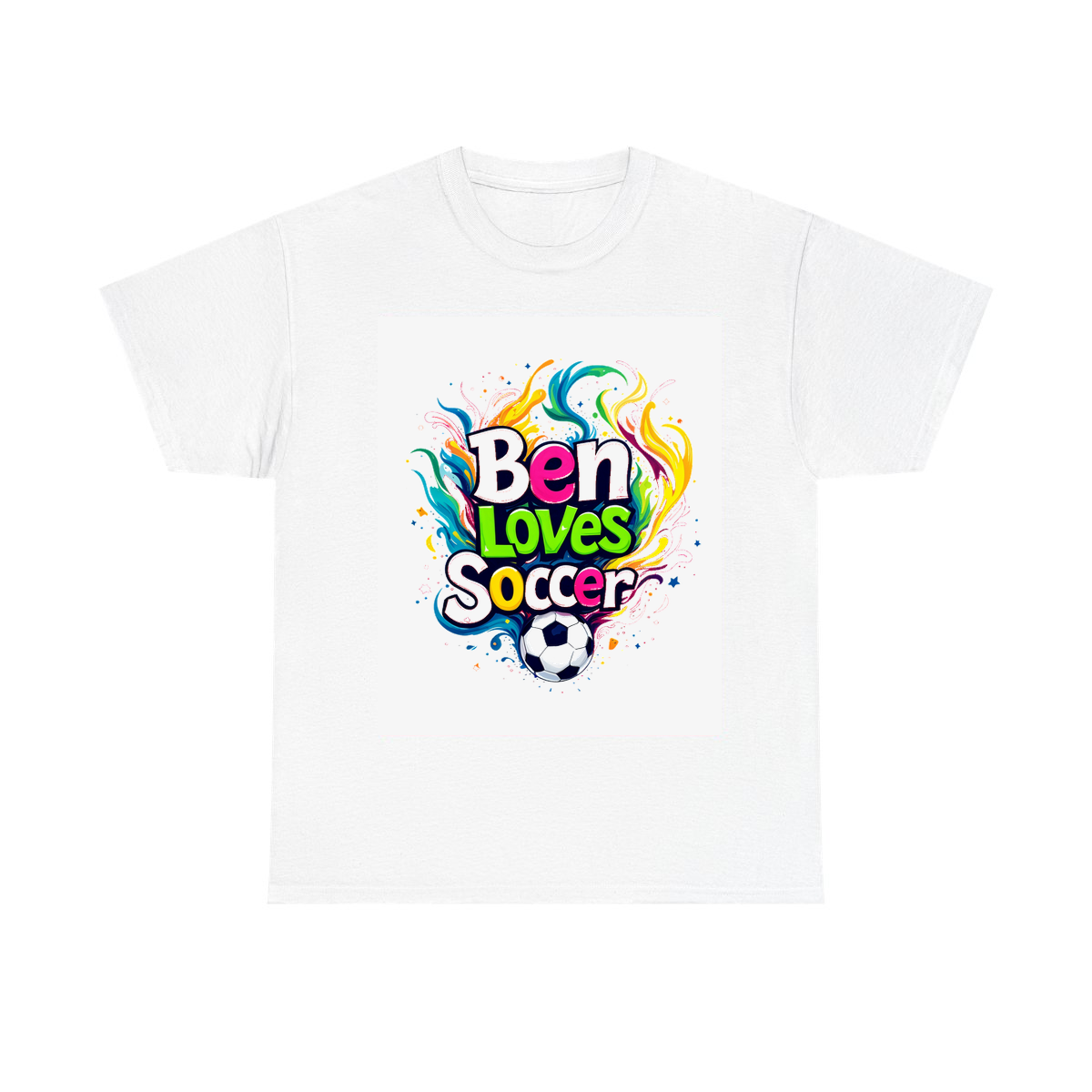 Custom Kids T-Shirt Colorful Design