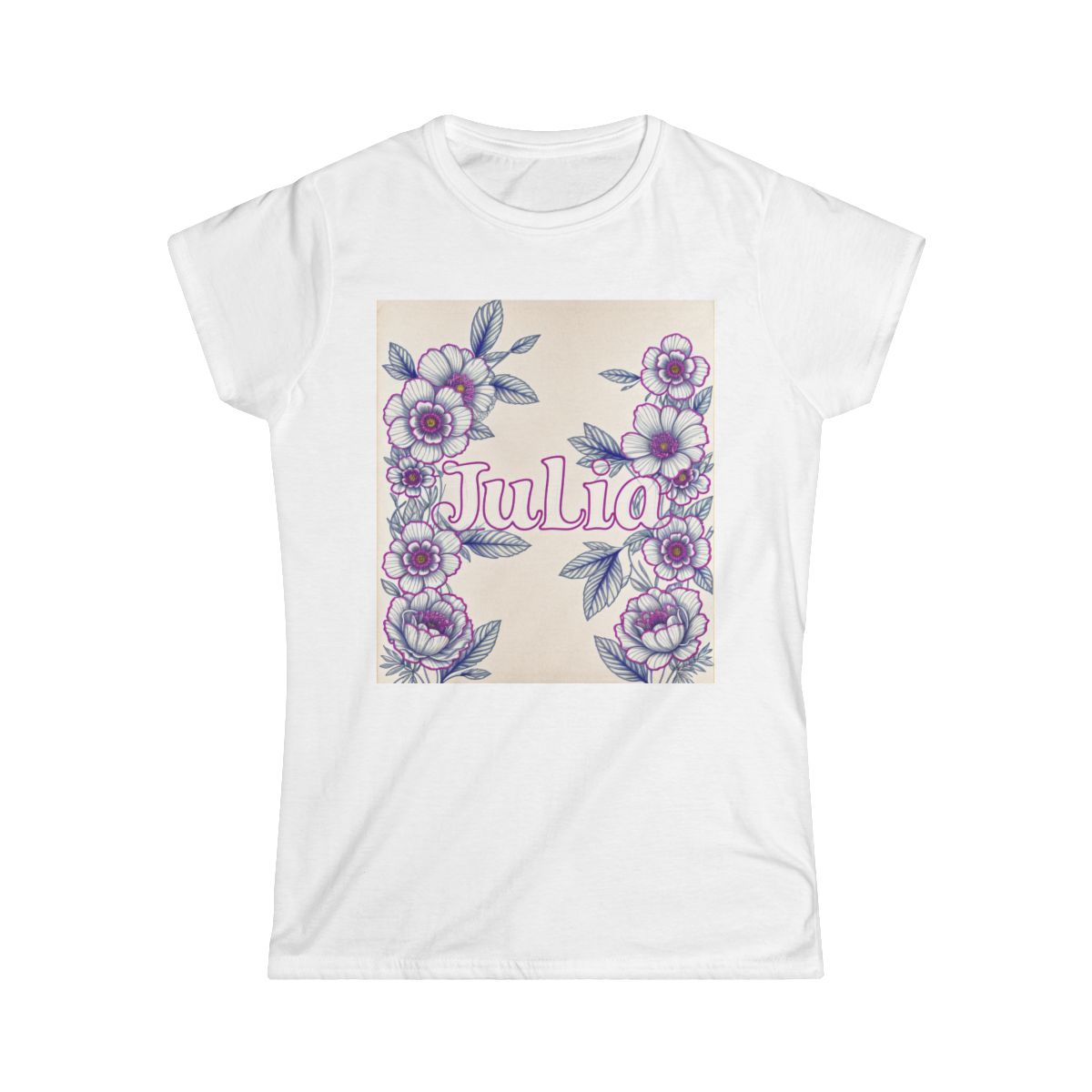Custom Women's T-Shirt Coloring Kit with 10 Fabric Markers