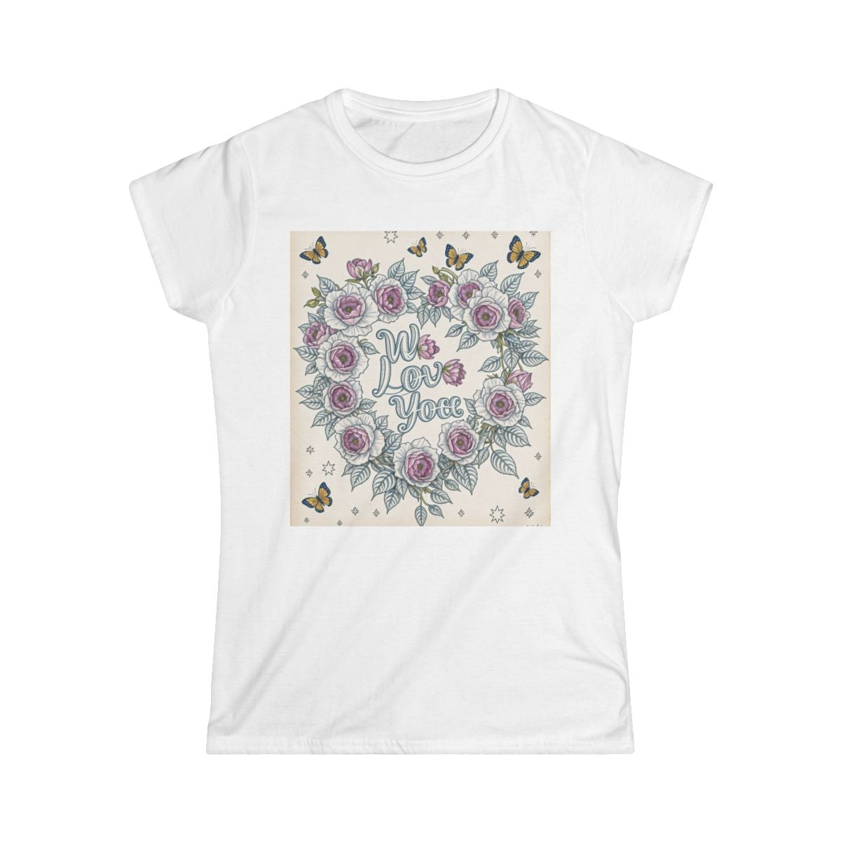 Custom Women's T-Shirt Coloring Kit with 10 Fabric Markers