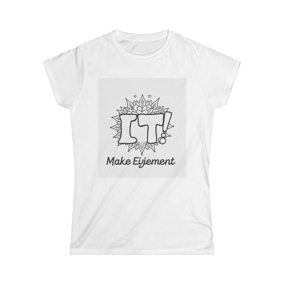 Custom Women's T-Shirt Coloring Kit with 10 Fabric Markers