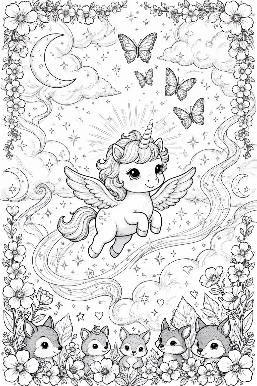 Tiny Wings, Big Dreams coloring page.