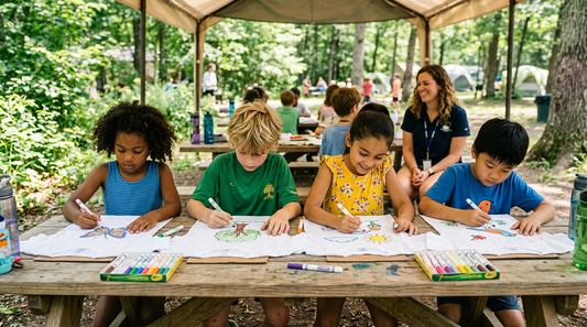 DIY Summer Camp T-Shirt Customization: A Kid-Made Keepsake