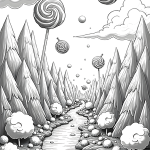 FREE Fantasy Forest Coloring Page Download NOW 🖌️