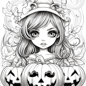 FREE Witch Coloring Page - Download NOW! 🎂