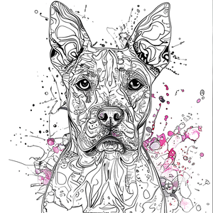 FREE Dog Coloring Page Download NOW 🐾