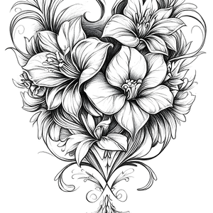 FREE Floral Heart Coloring Page - Download NOW ⛰️