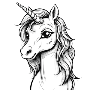 FREE Unicorn Coloring Page Download NOW 🪄