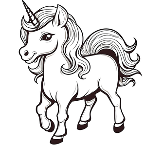 FREE Unicorn Coloring Page - Magical and Mythical Download 🪄