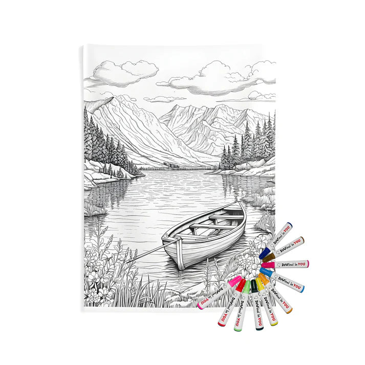 Indoor Tapestry Coloring Kit