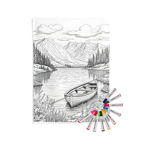 Indoor Tapestry Coloring Kit