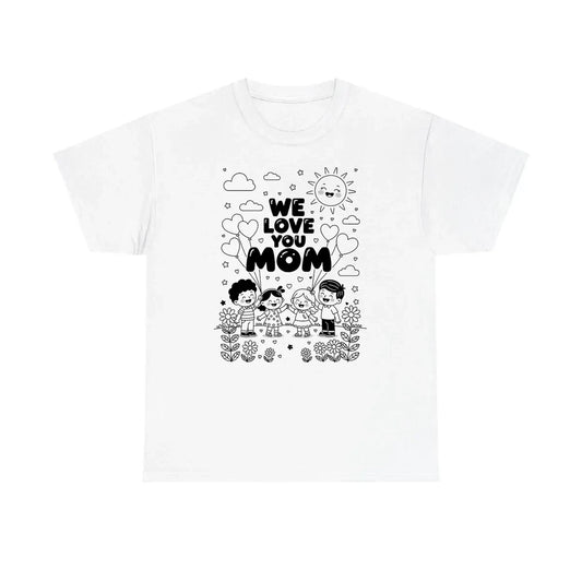 Custom Kids T-Shirt Coloring Kit with 10 Fabric Markers