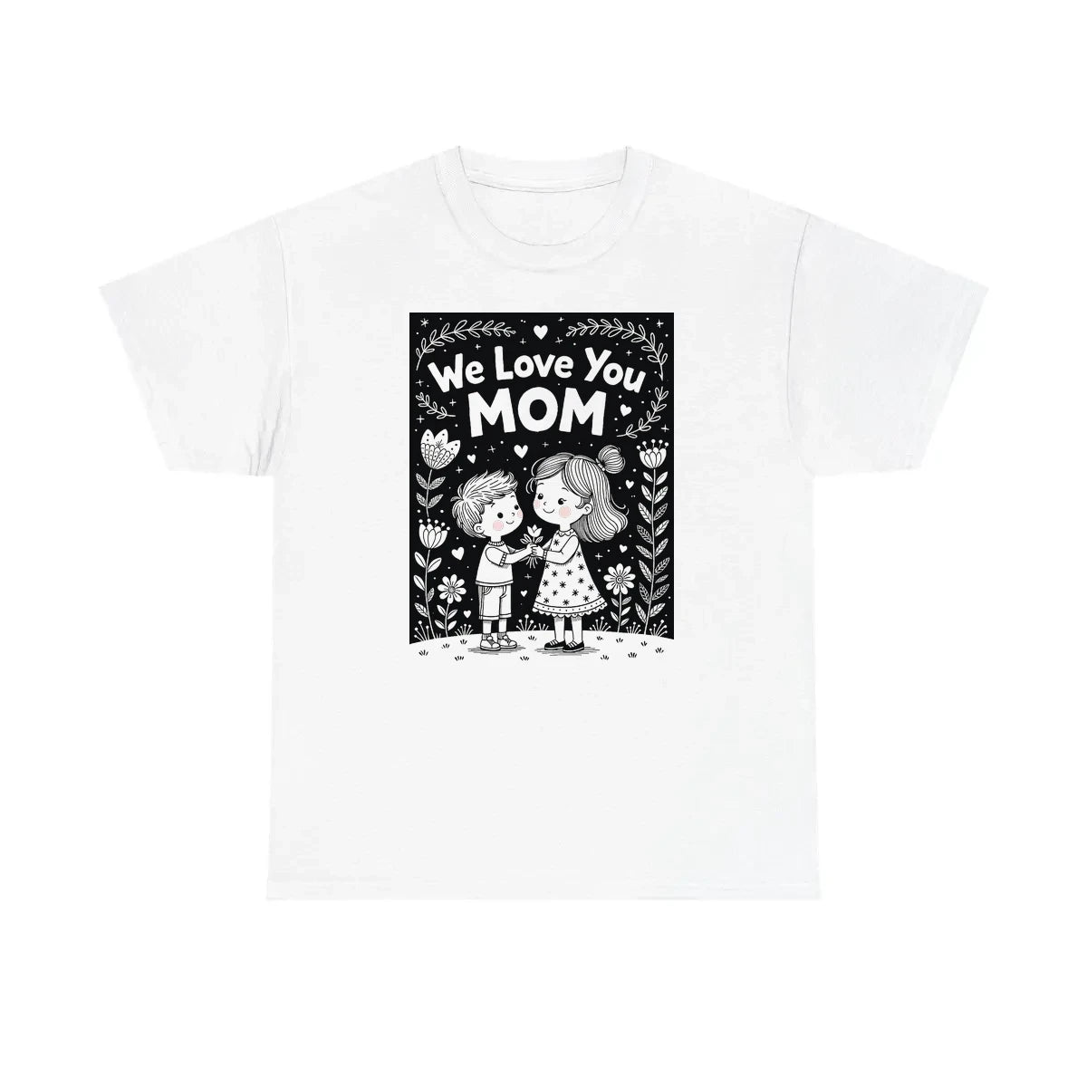 Custom Kids T-Shirt Colorful Design with Fabric Markers