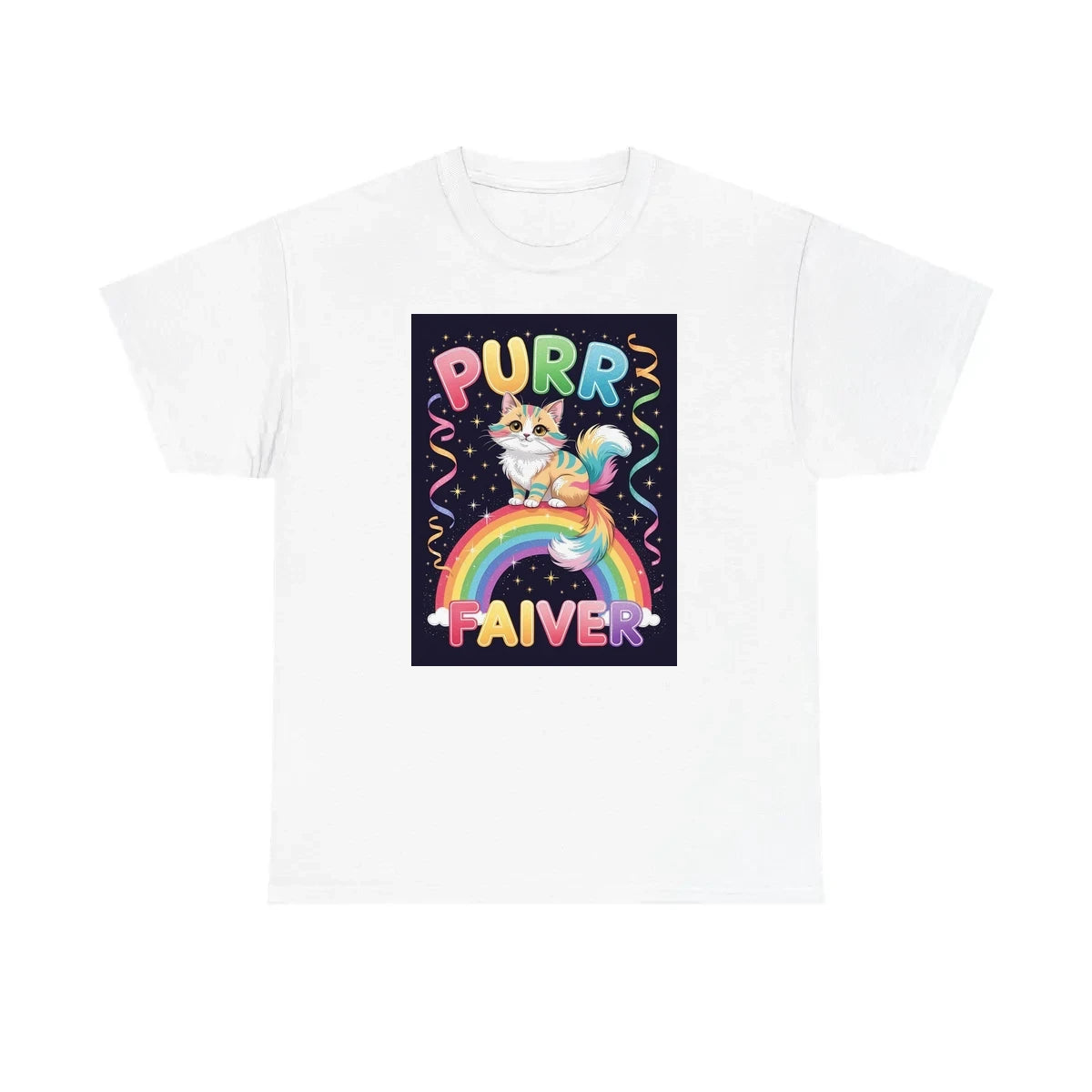 Custom Unisex T-Shirt Colorful Design with Fabric Markers