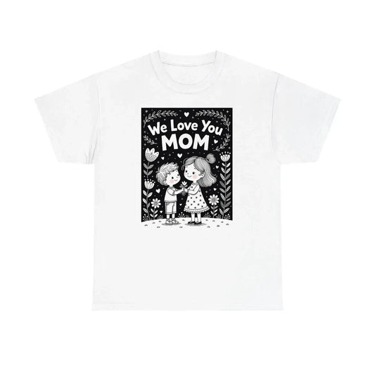Custom Unisex T-Shirt Colorful Design with Fabric Markers
