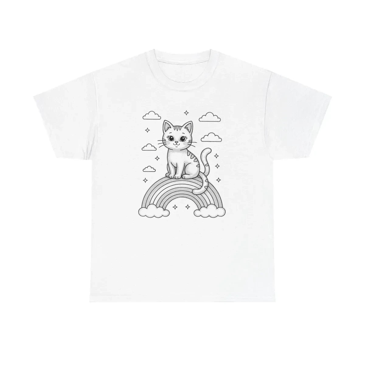 Custom Unisex T-Shirt Colorful Design with Fabric Markers
