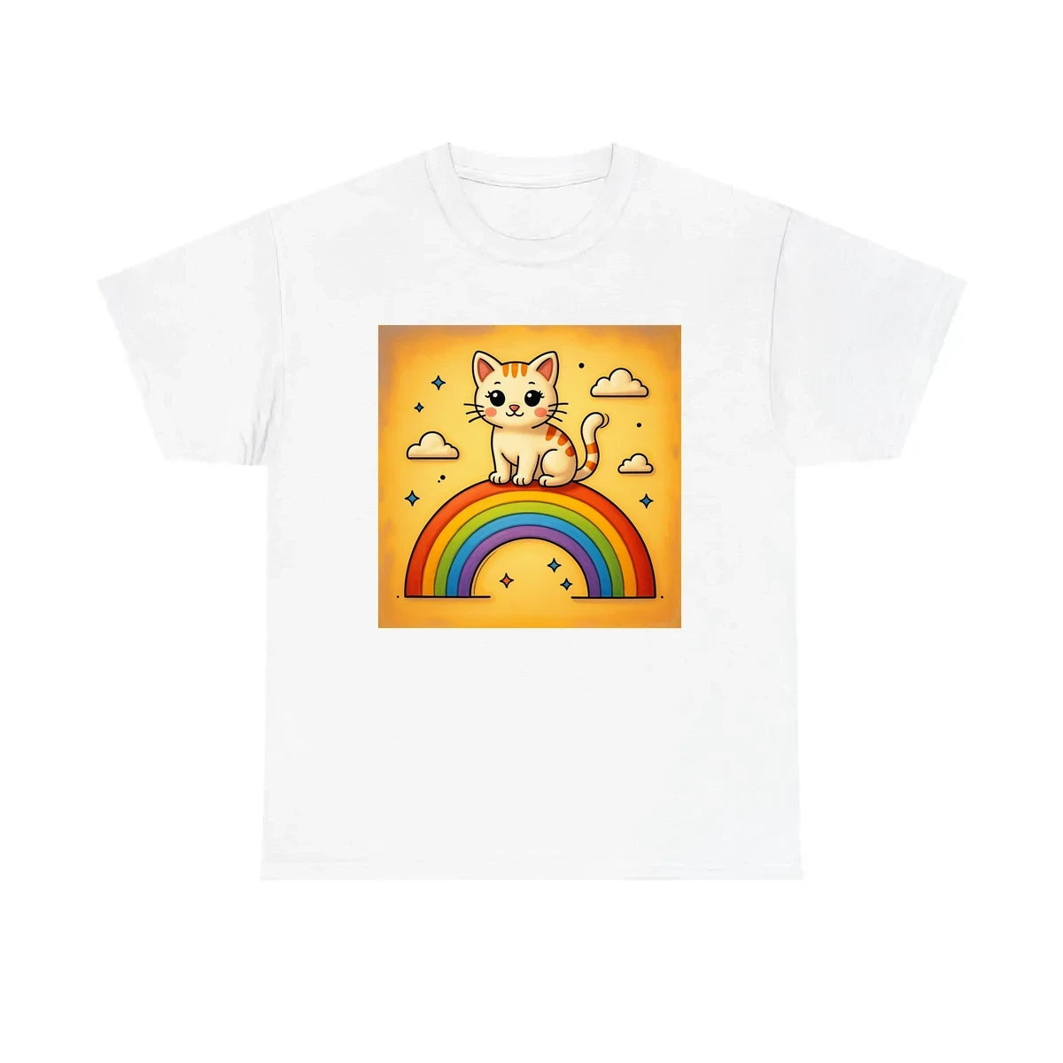 Custom Unisex T-Shirt Colorful Design with Fabric Markers