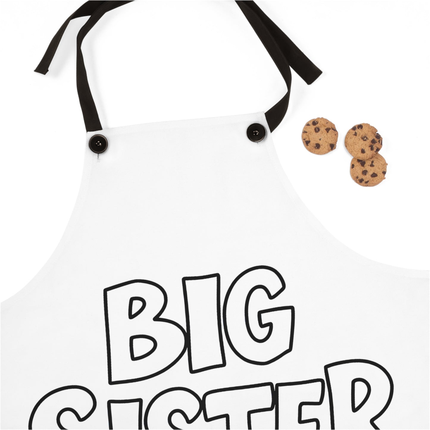 Apron Coloring Kit with 10 Fabric Markers - Siblings