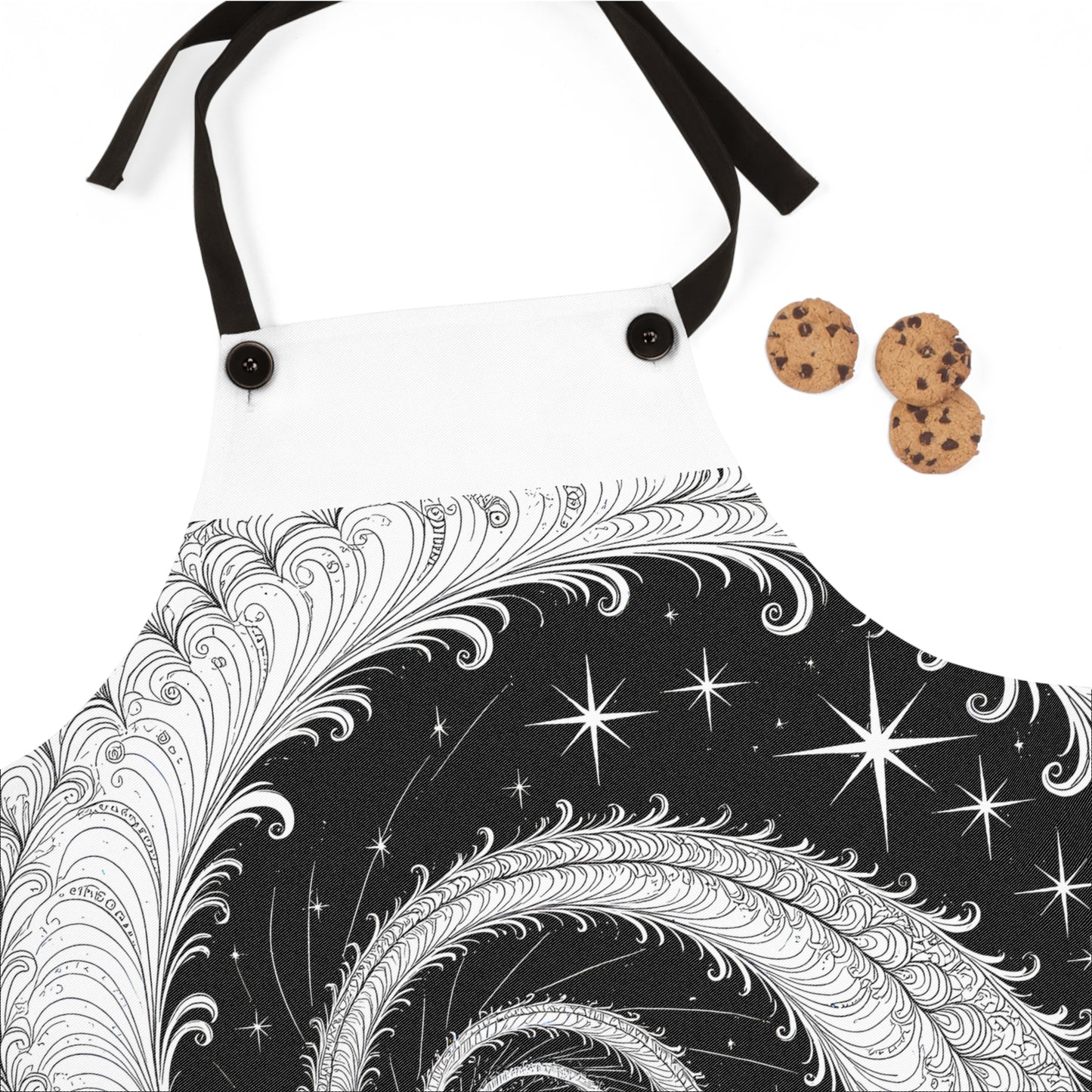 Apron Coloring Kit with 10 Fabric Markers - Spiral Design