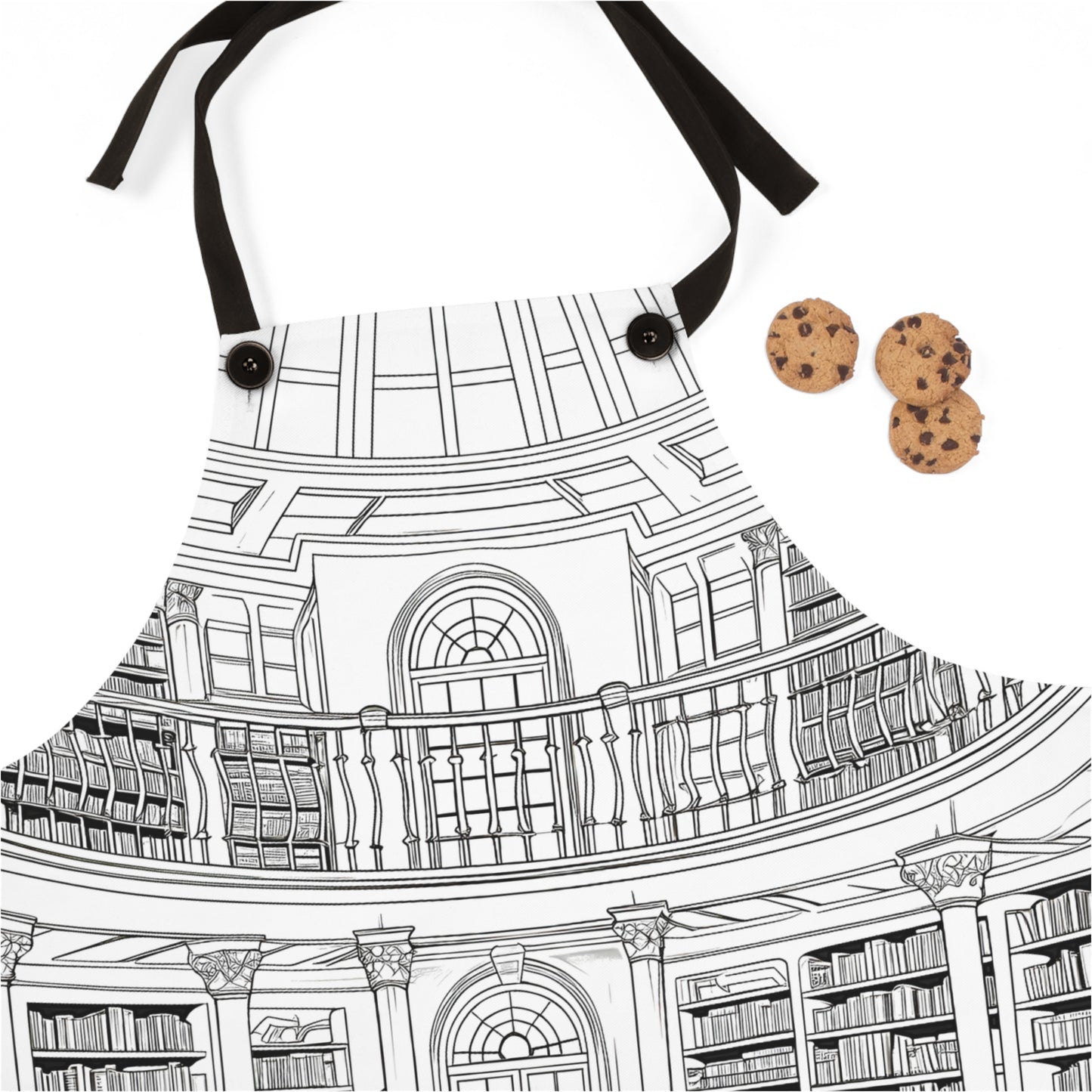 Apron Coloring Kit with 10 Fabric Markers - Home Library