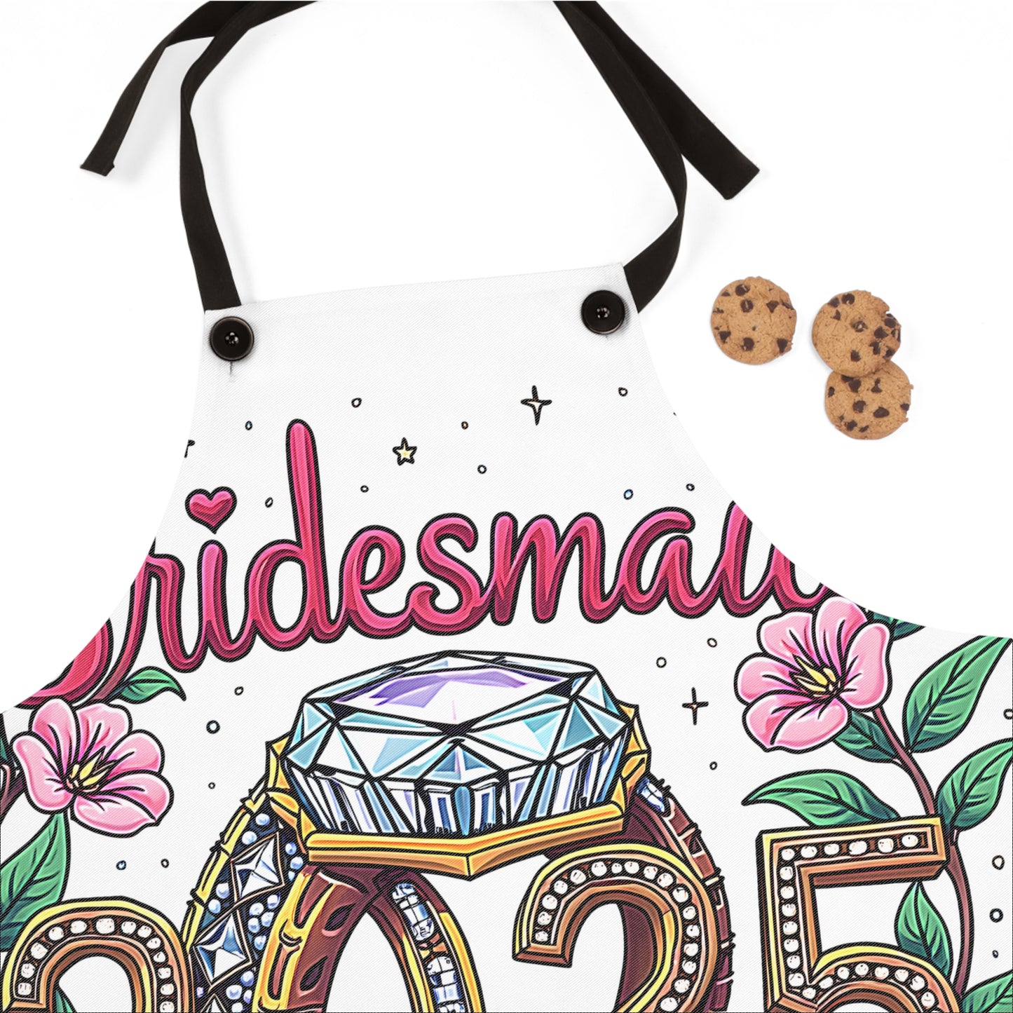 Apron Colorful Graphic Design - Bridesmaid