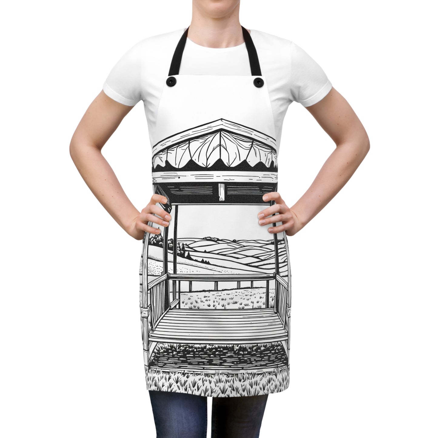 Apron Coloring Kit with 10 Fabric Markers - Gazebo