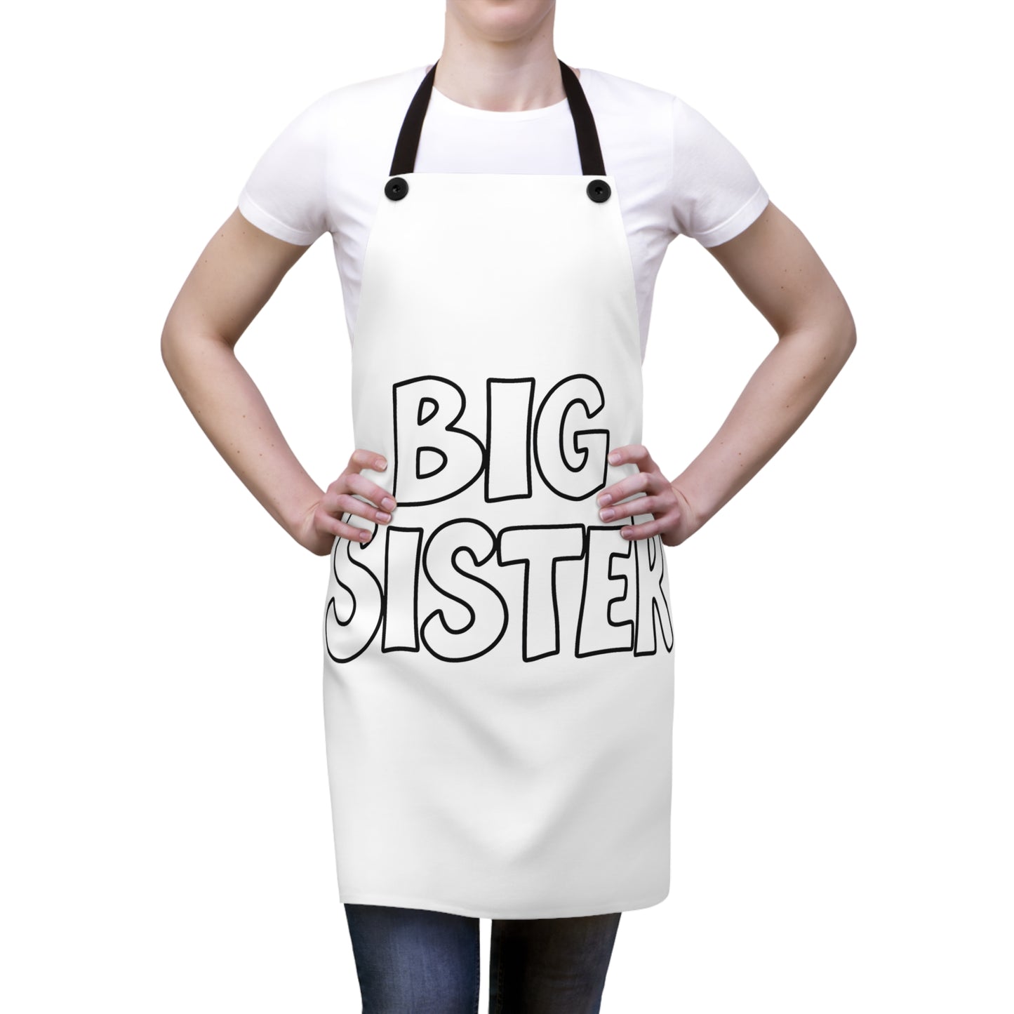 Apron Coloring Kit with 10 Fabric Markers - Siblings