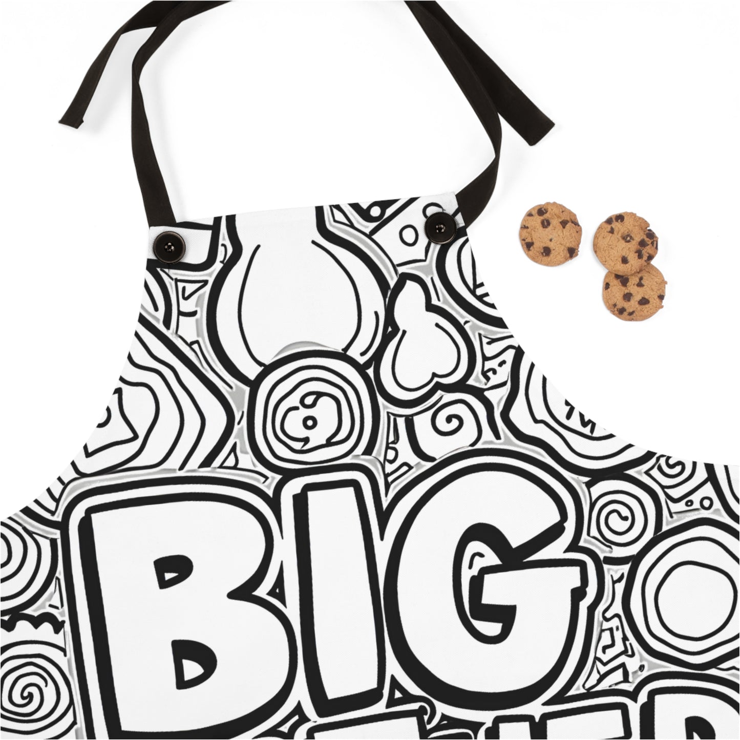 Apron Coloring Kit with 10 Fabric Markers - Big Brother