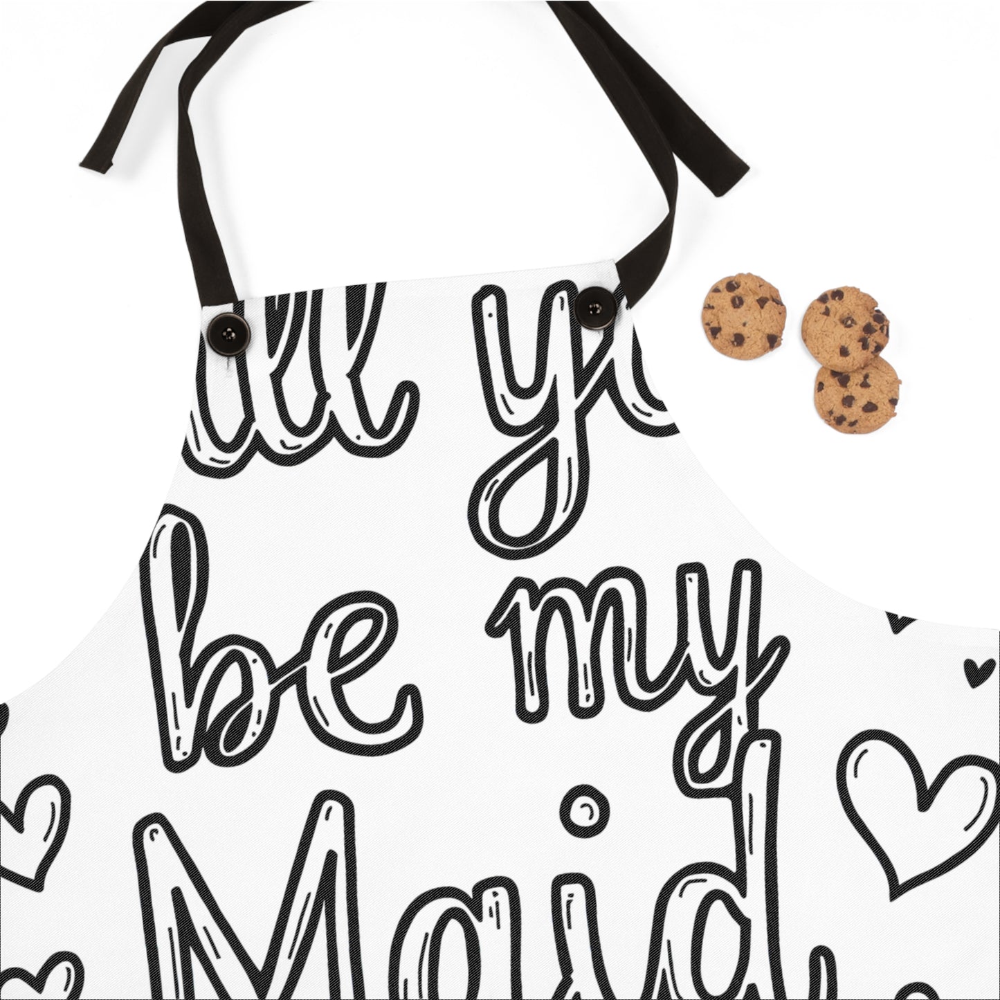 Apron Coloring Kit with 10 Fabric Markers - Maid of Honor