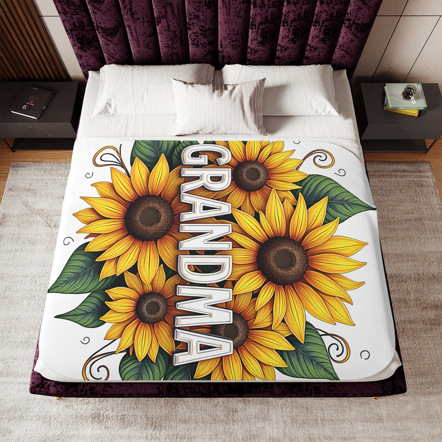 Blanket Colorful Graphic Design - Sunflower