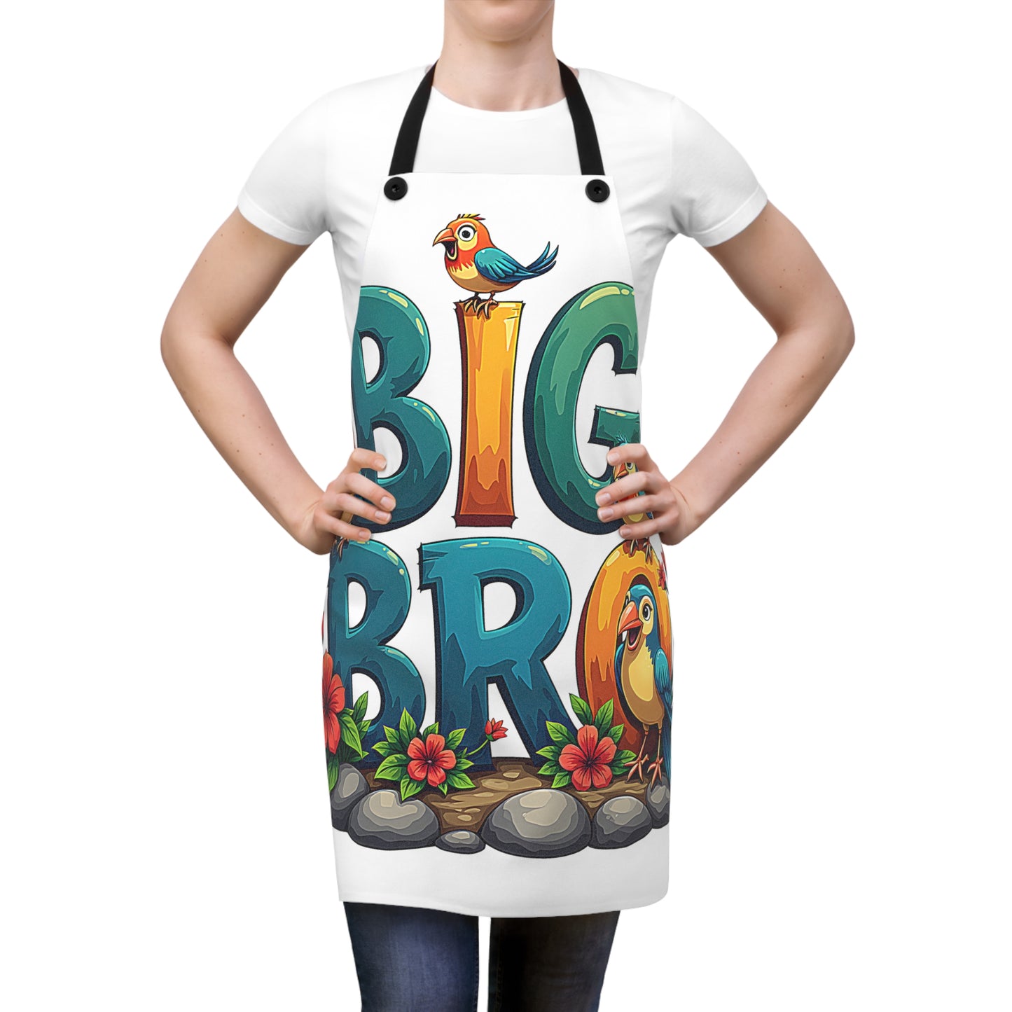 Apron Colorful Graphic Design - Brother