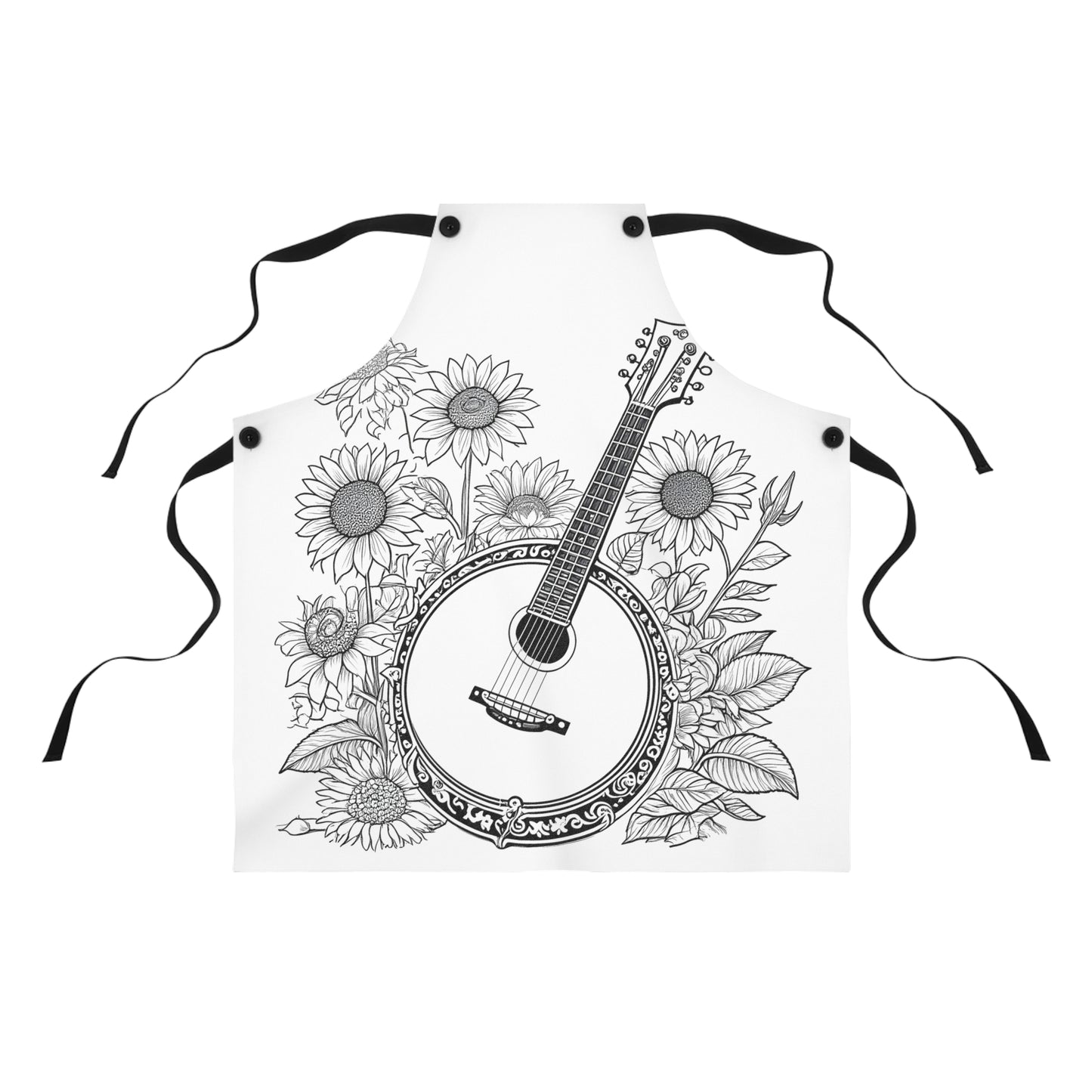 Apron Coloring Kit with 10 Fabric Markers - Banjo