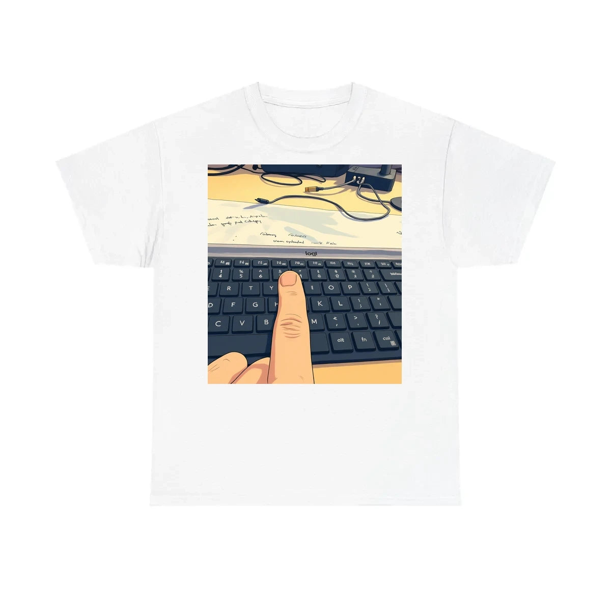 Custom Unisex T-Shirt with Your Design Ghibli-Style