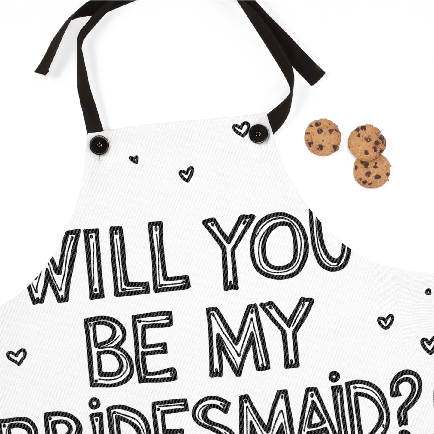 Apron Coloring Kit with 10 Fabric Markers - Bridesmaid Proposal