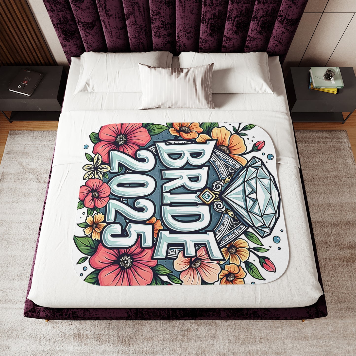 Blanket Colorful Graphic Design - Bride