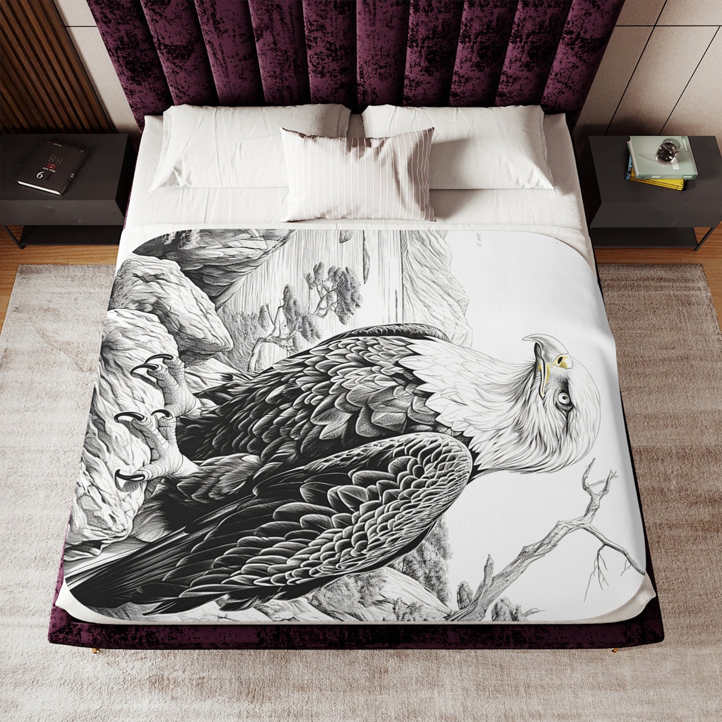 Coloring Blanket with 10 Fabric Markers