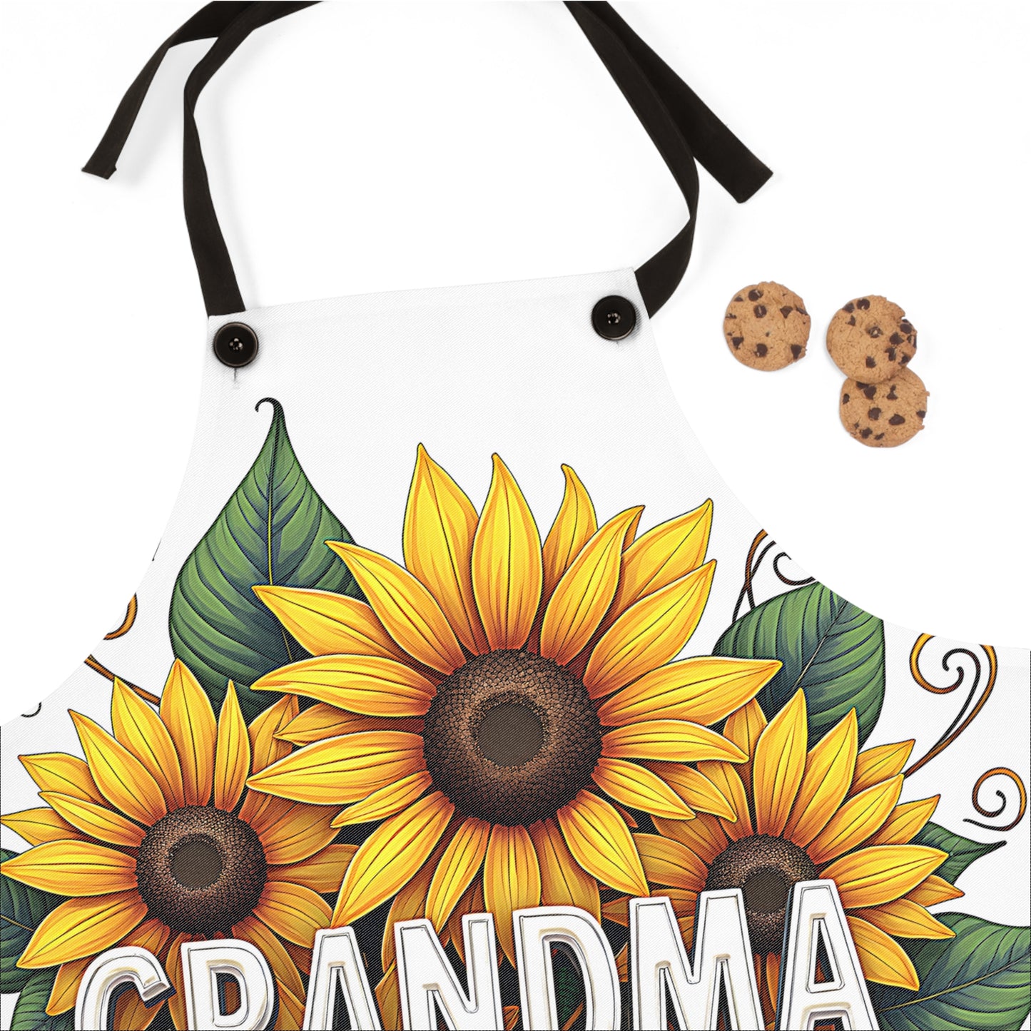 Apron Colorful Graphic Design - Sunflower