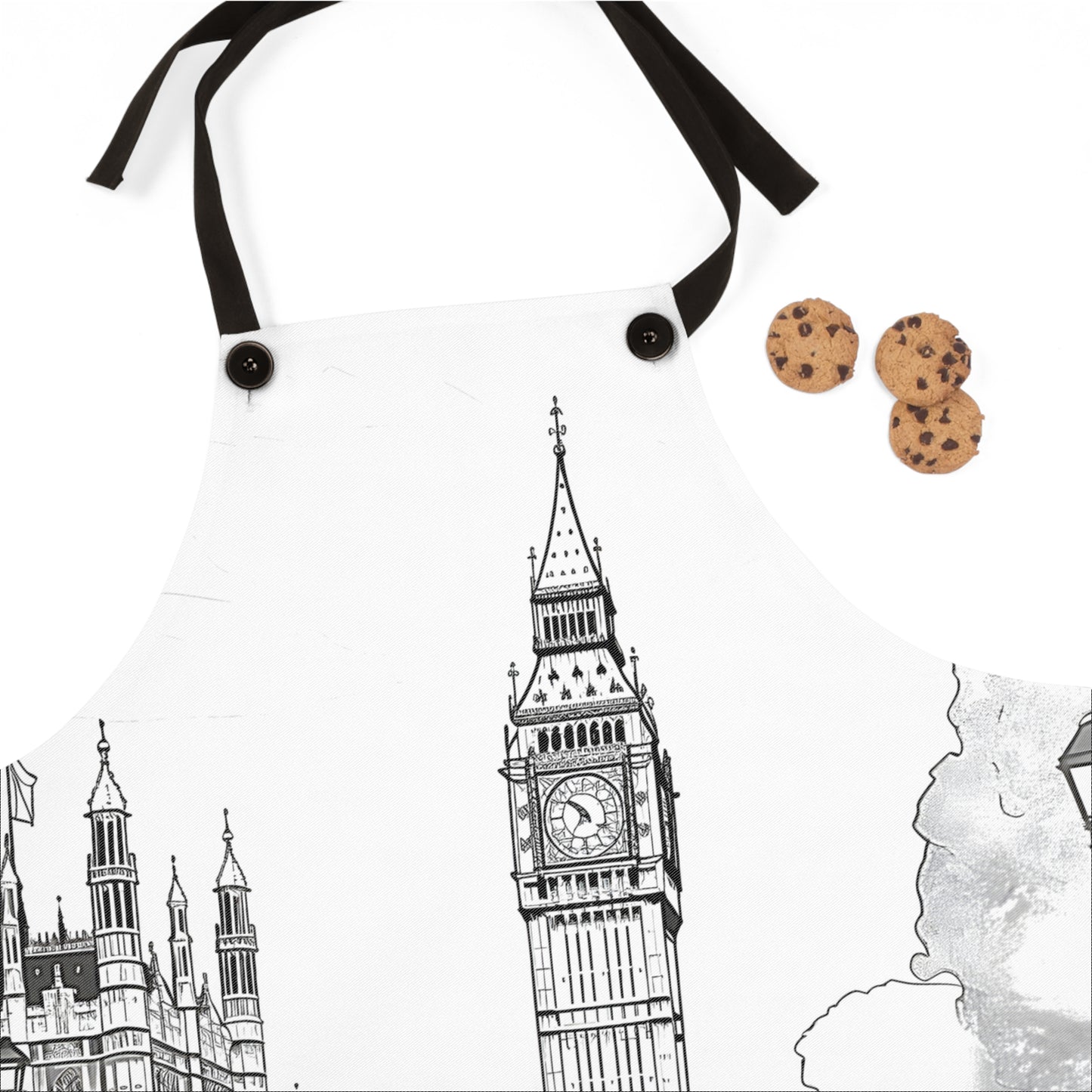 Apron Coloring Kit with 10 Fabric Markers - Big Ben