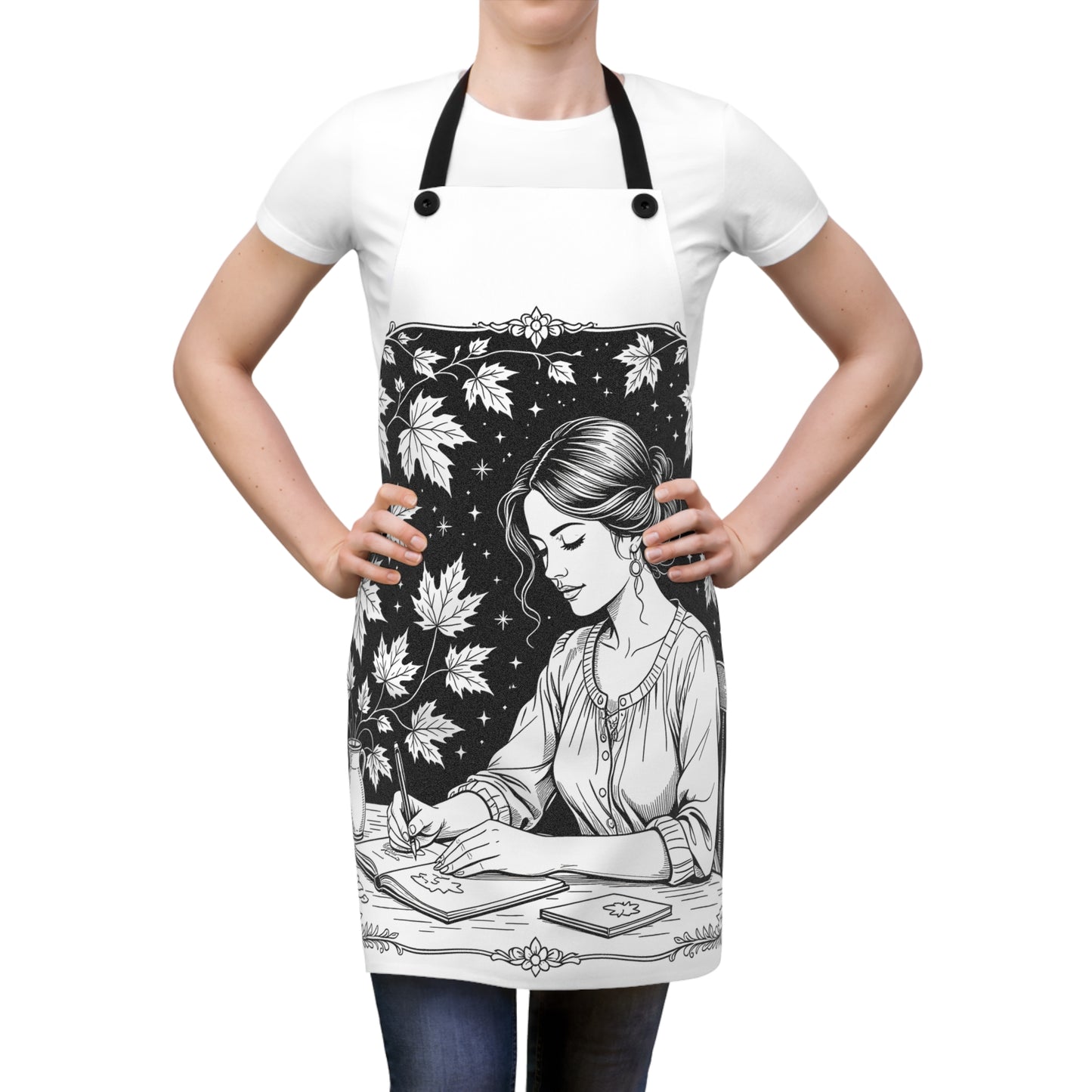Apron Coloring Kit with 10 Fabric Markers - Drawing