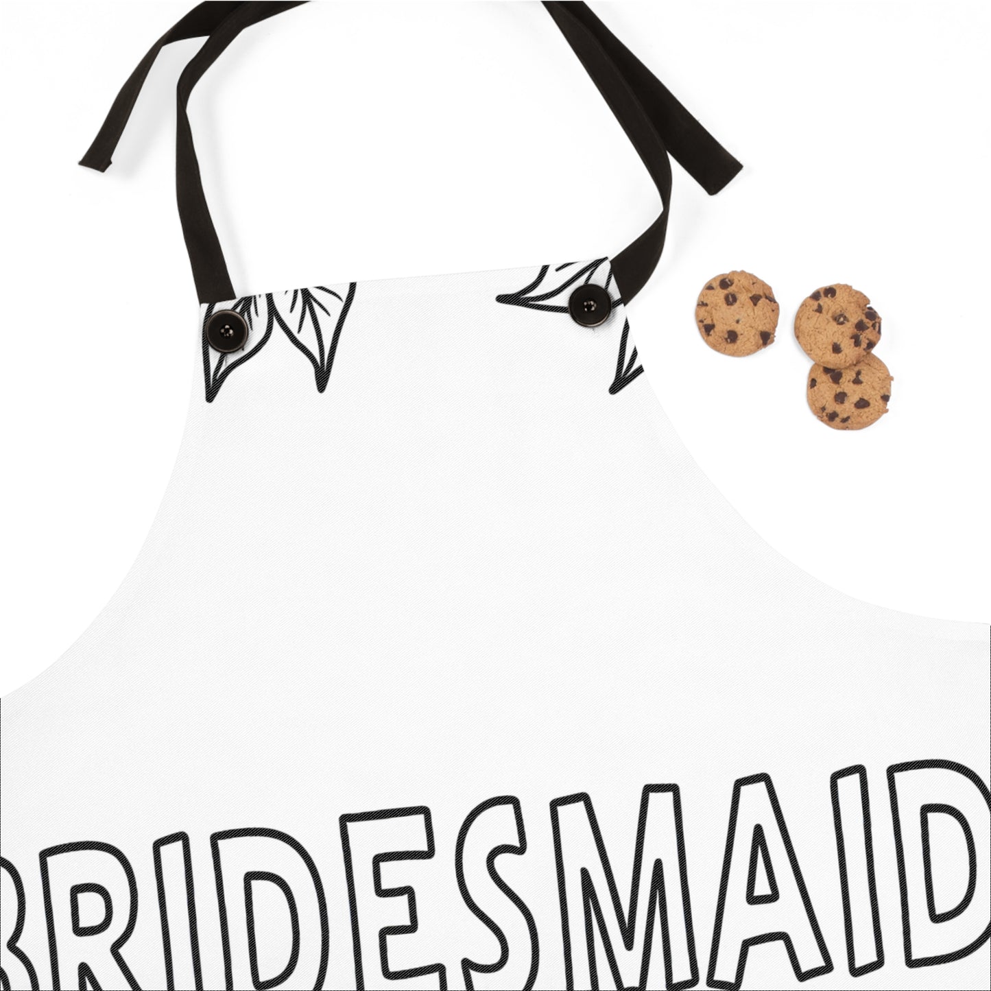 Apron Coloring Kit with 10 Fabric Markers - Bridesmaid