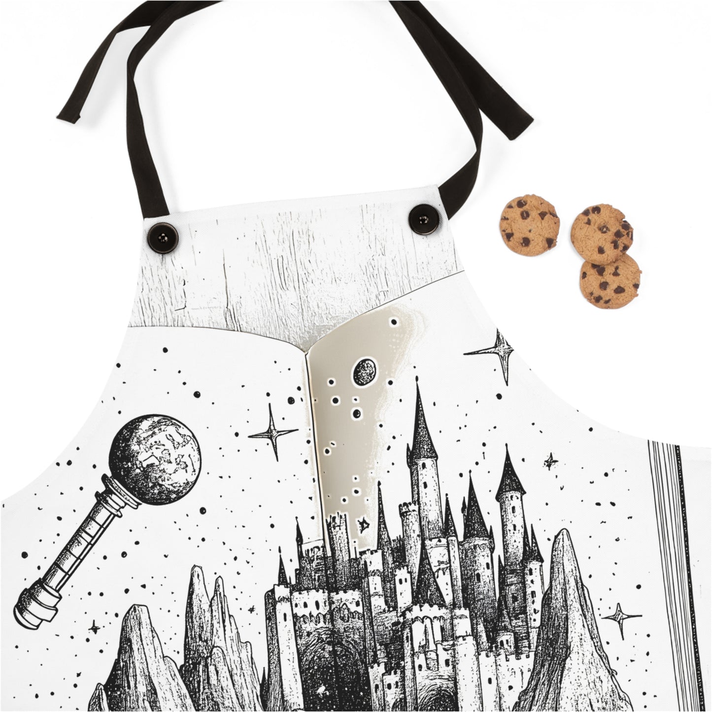 Apron Coloring Kit with 10 Fabric Markers - Magic Castle