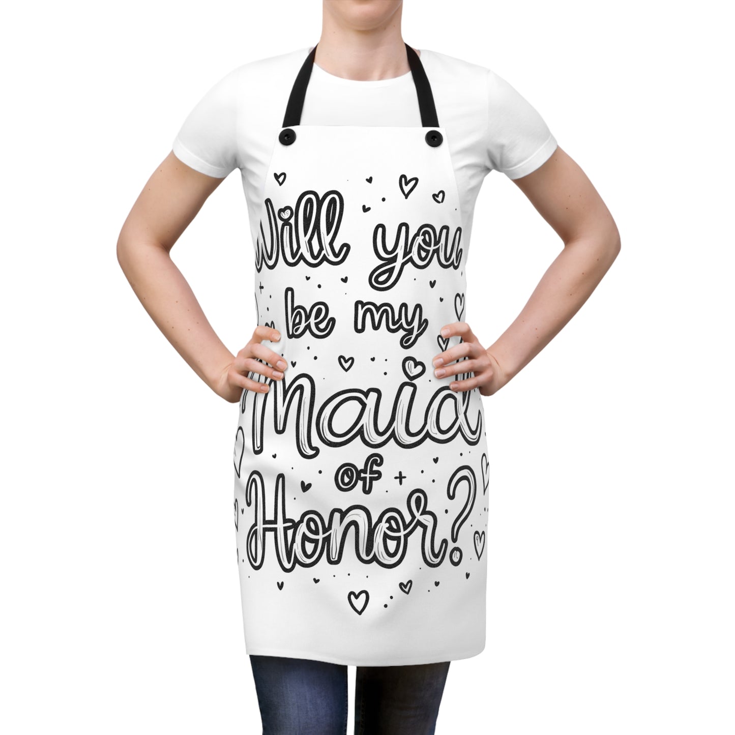 Apron Coloring Kit with 10 Fabric Markers - Proposal