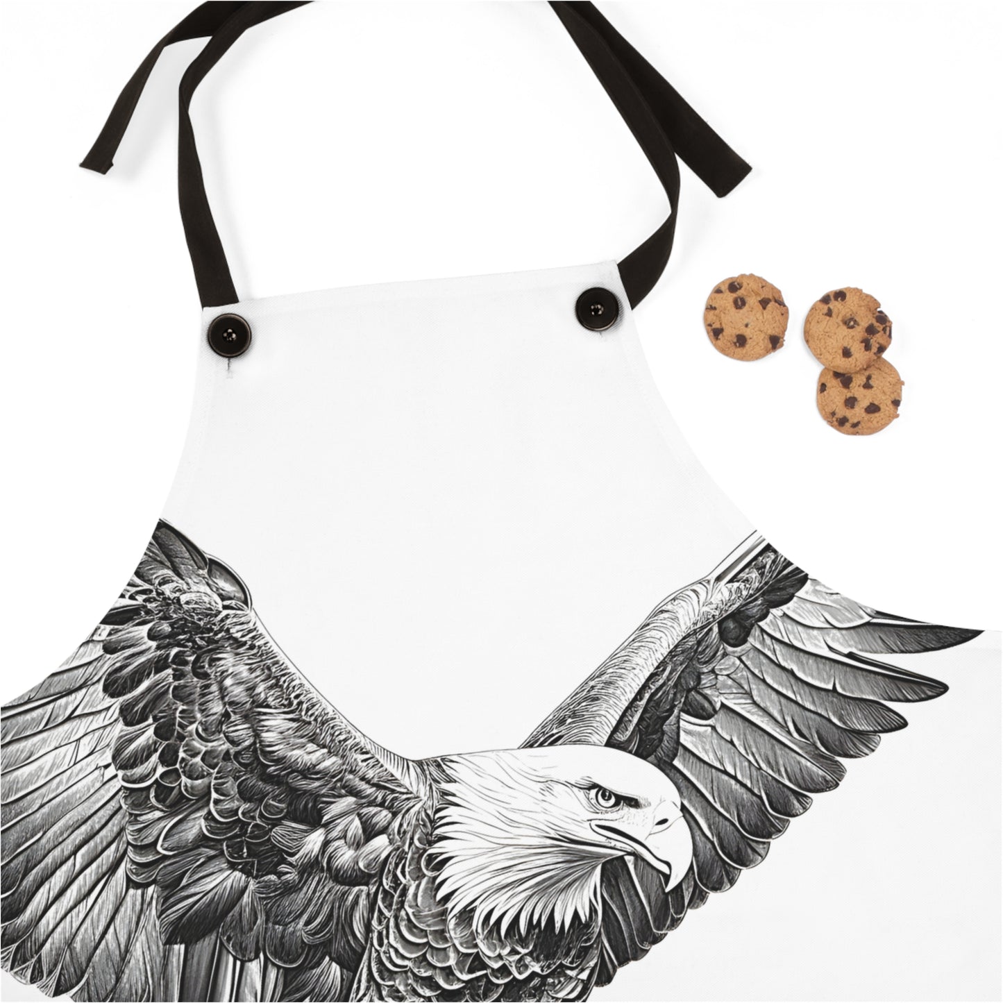 Apron Coloring Kit with 10 Fabric Markers - Eagle