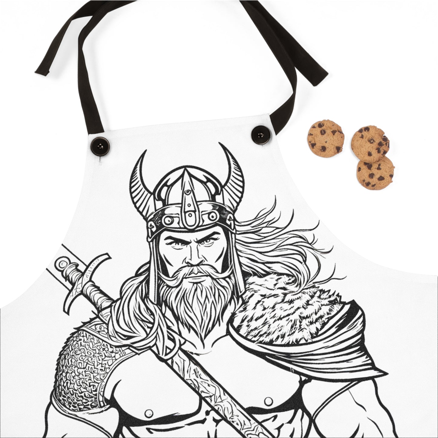 Apron Coloring Kit with 10 Fabric Markers - Viking