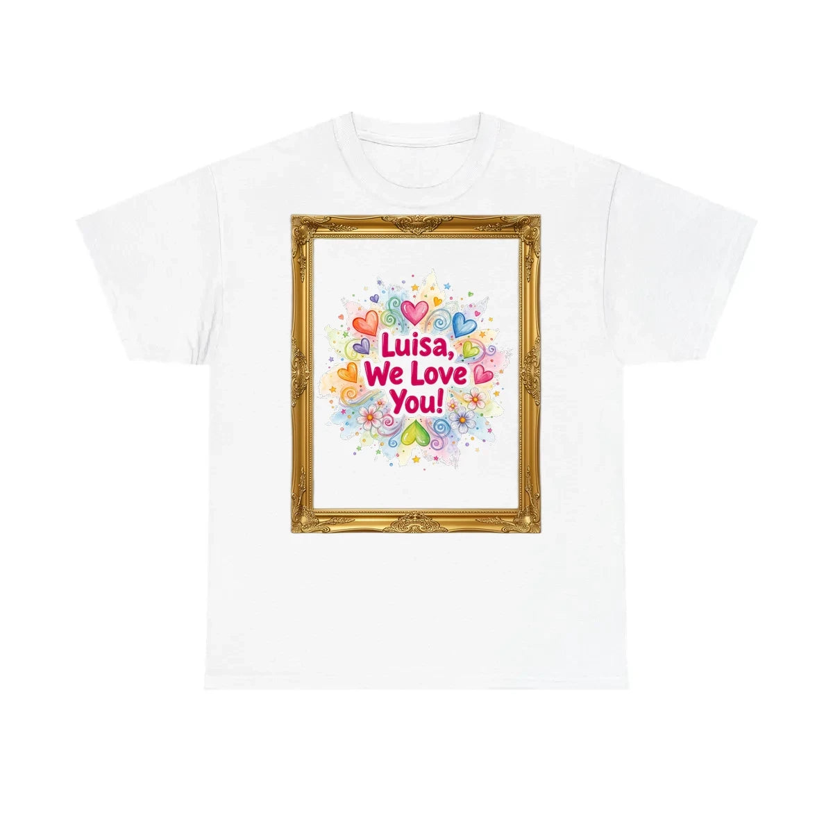 Custom Kids T-Shirt Colorful Design with Fabric Markers