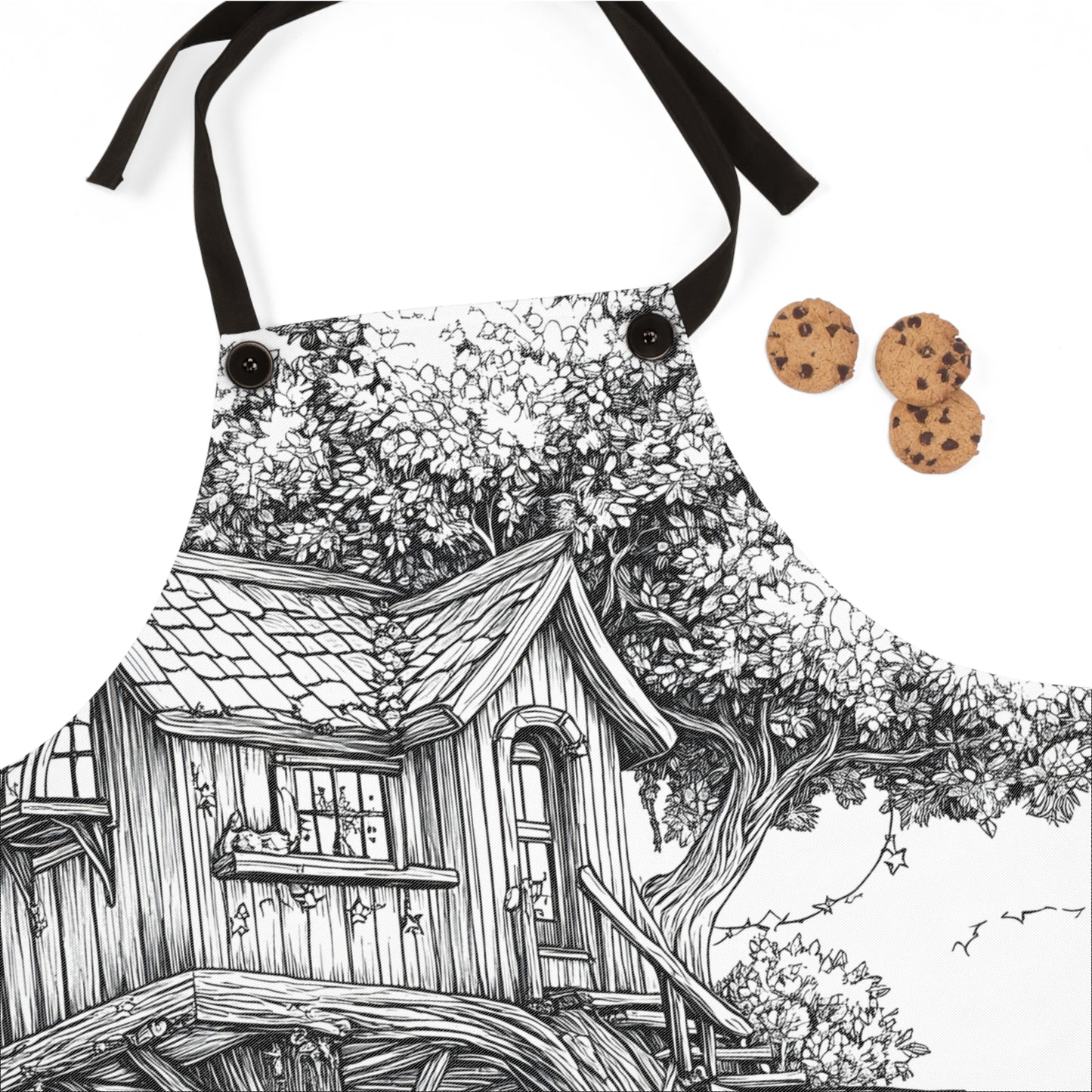 Apron Coloring Kit with 10 Fabric Markers - Treehouse