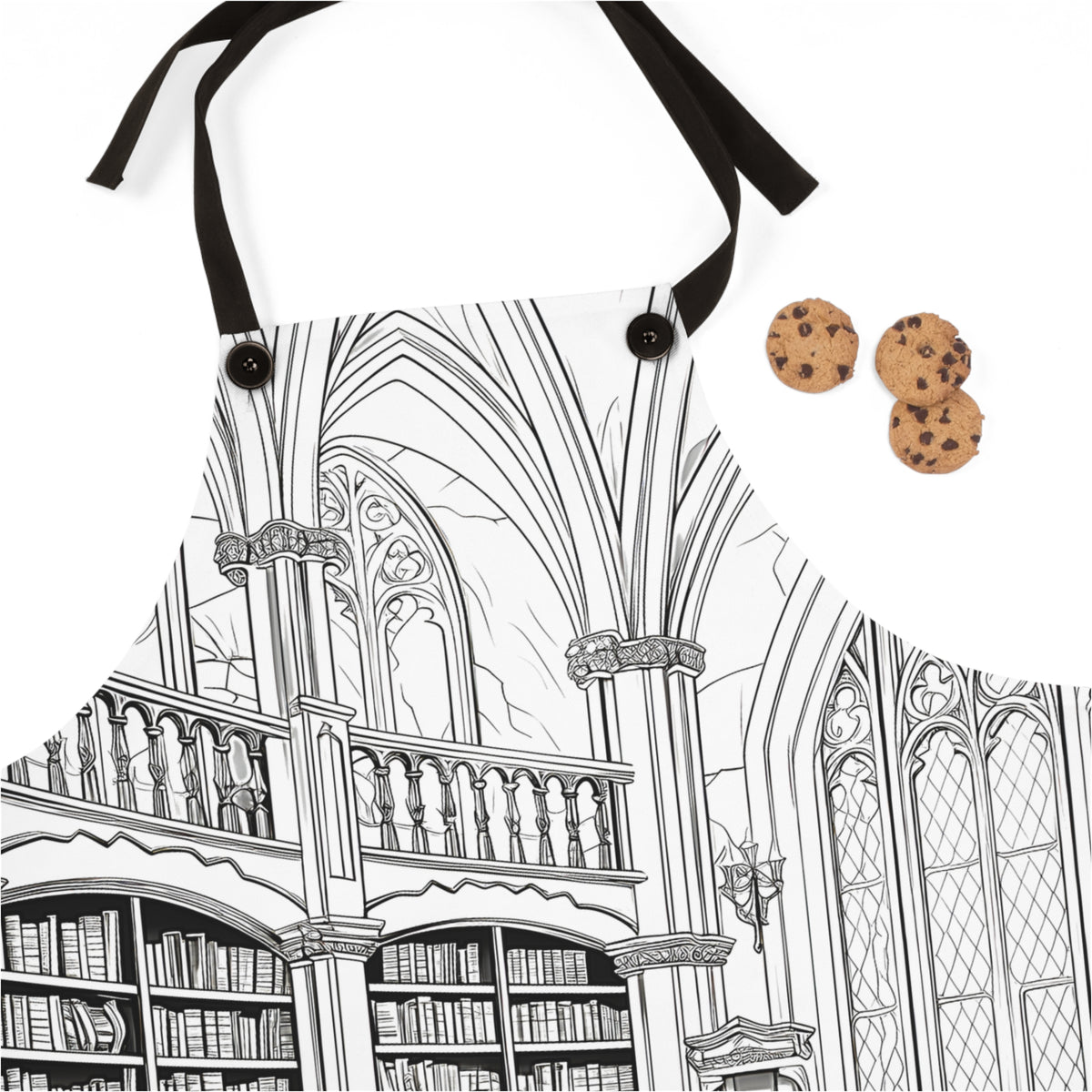 Library Apron Victorian Library Apron Coloring Kit | DaVinci in You – Davinci in You
