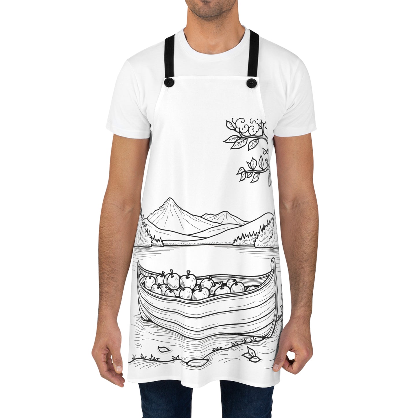 Apron Coloring Kit with 10 Fabric Markers - Lakeside