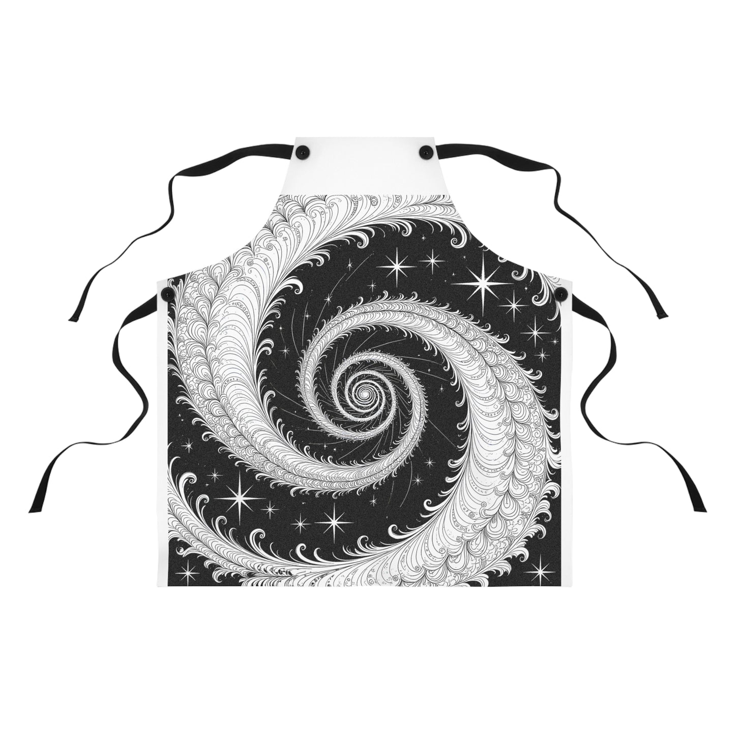 Apron Coloring Kit with 10 Fabric Markers - Spiral Design